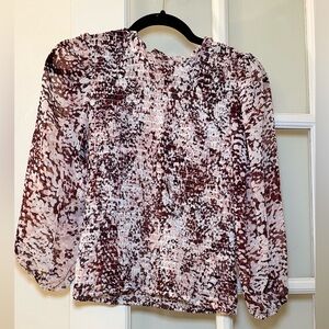 NWT EXPRESS Women's Puff Sleeve Blouse - Size S